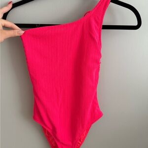 Xhilaration Pink one piece bathing suit
